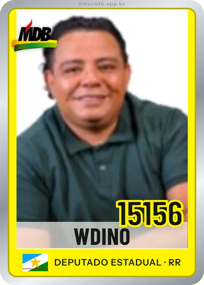 Carta de Wdino, número 15156, MDB
