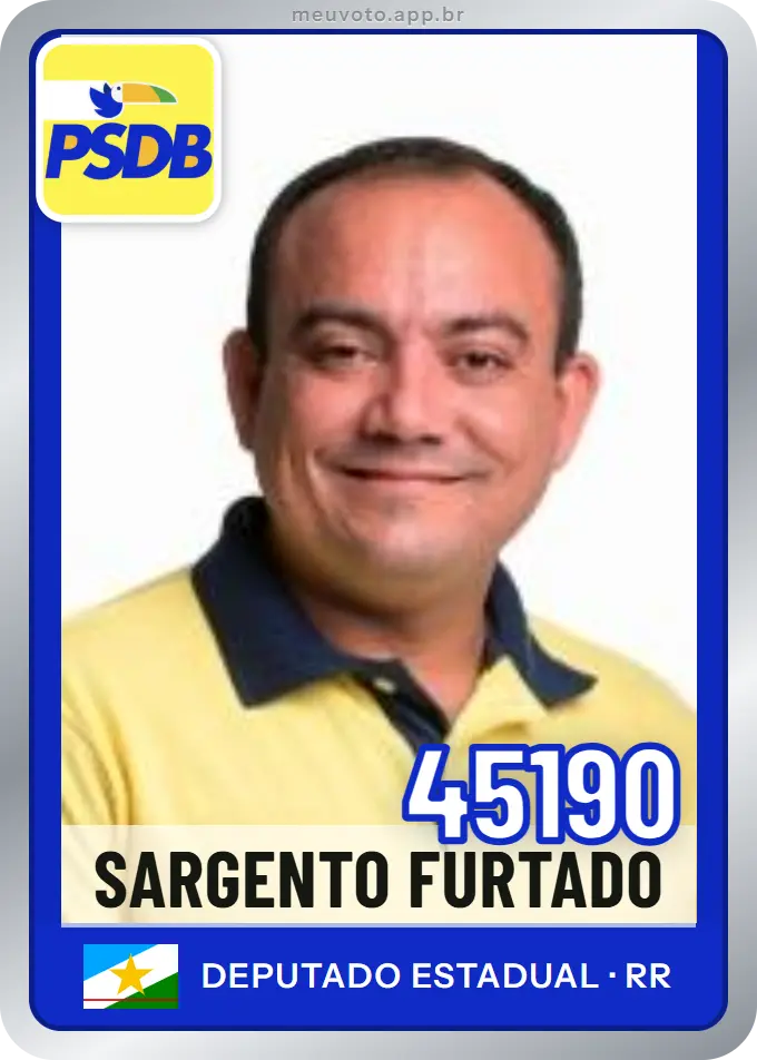 Carta de Sargento Furtado, número 45190, PSDB