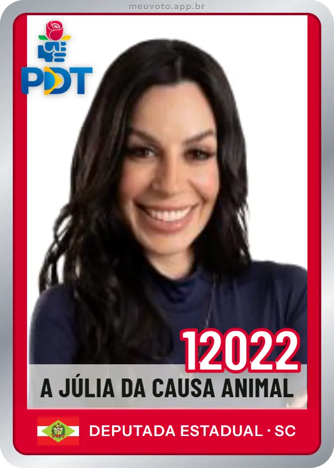 Carta de A Júlia da Causa Animal, número 12022, PDT