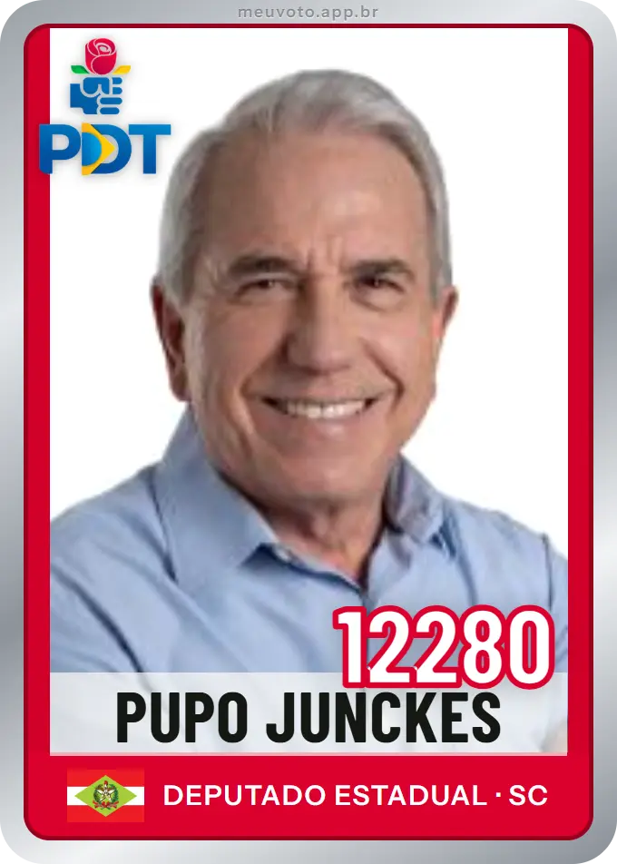 Carta de Pupo Junckes, número 12280, PDT