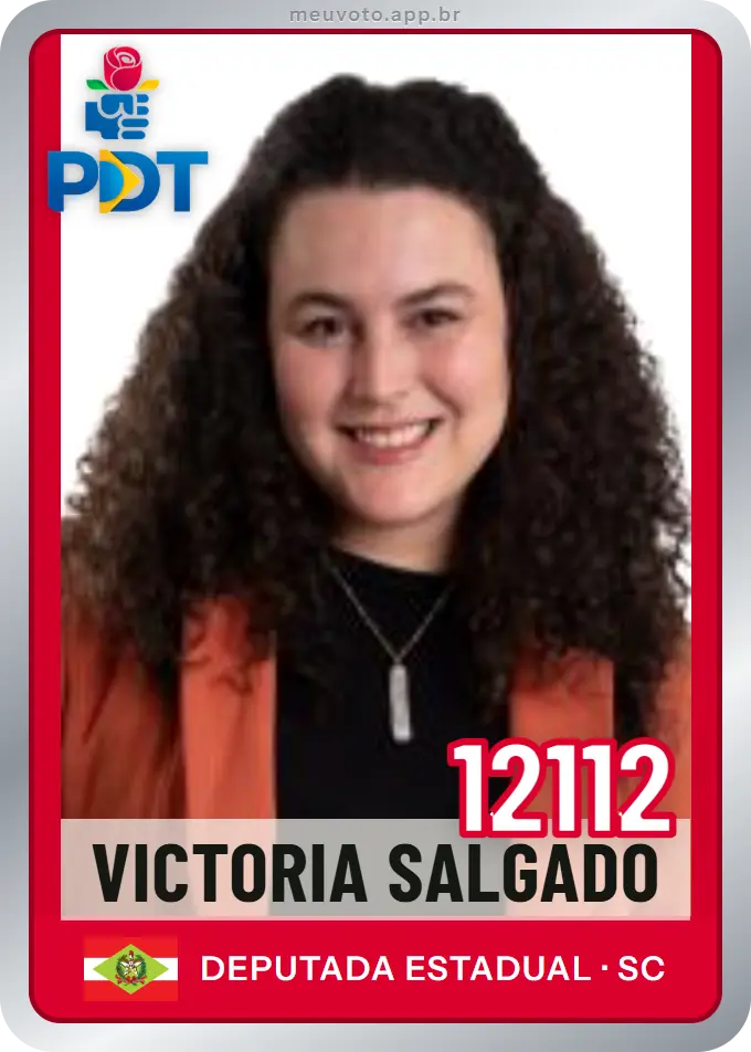 Carta de Victoria Salgado, número 12112, PDT