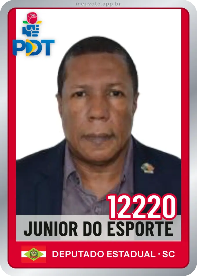 Carta de Junior do Esporte, número 12220, PDT