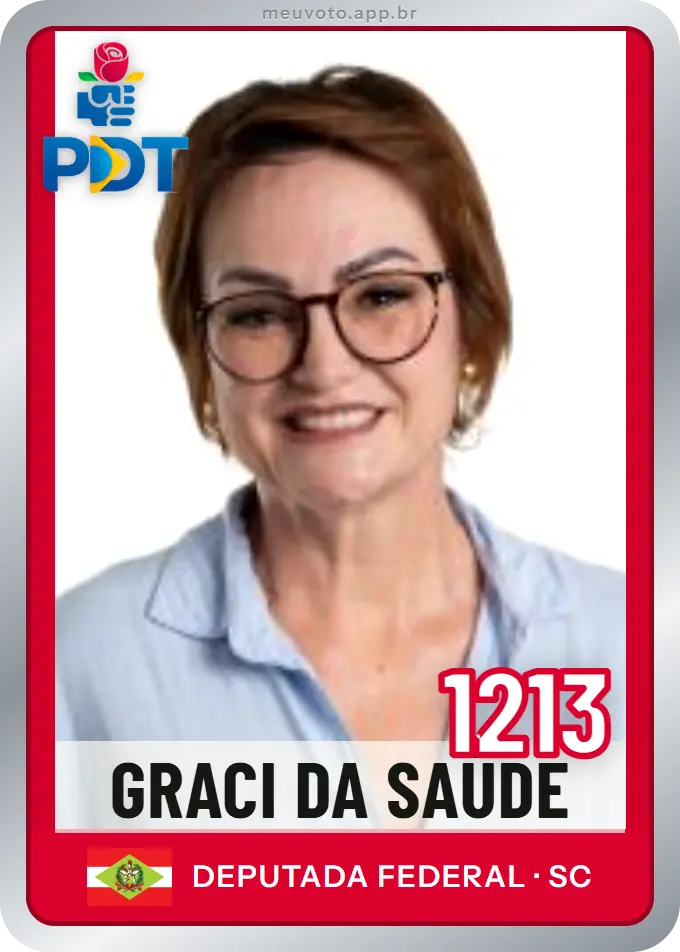 Carta de Graci da Saúde, número 1213, PDT