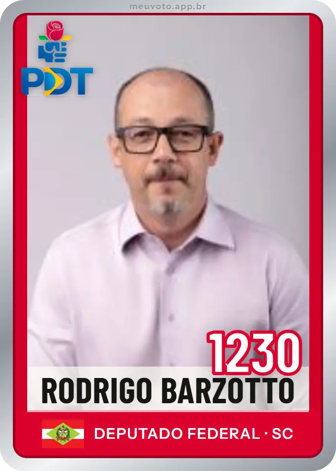 Carta de Rodrigo Barzotto, número 1230, PDT