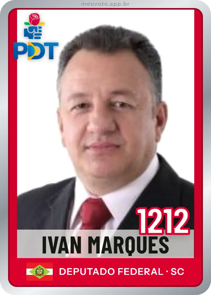 Carta de Ivan Marques, número 1212, PDT