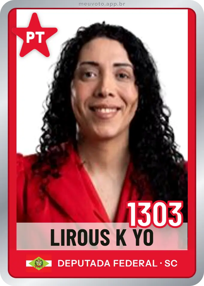 Carta de Lirous K Yo, número 1303, PT