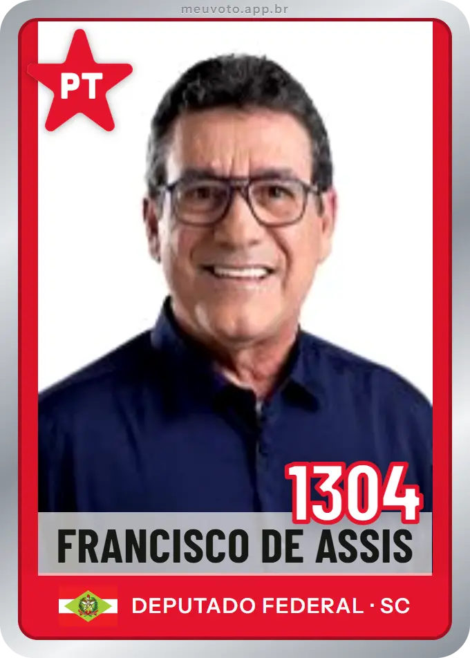 Carta de Francisco de Assis, número 1304, PT