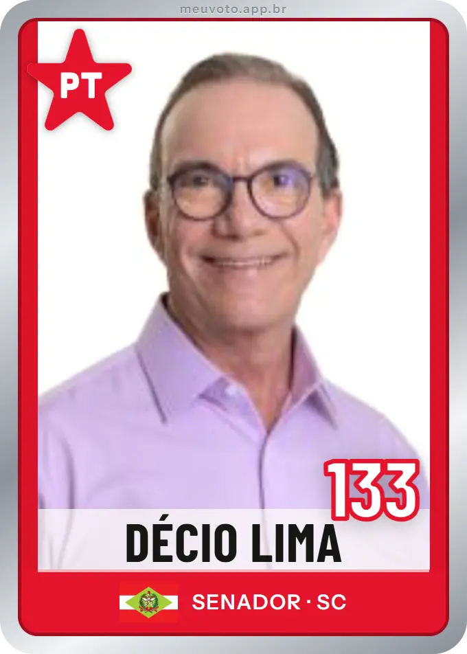 Carta de Décio Lima, número 133, PT