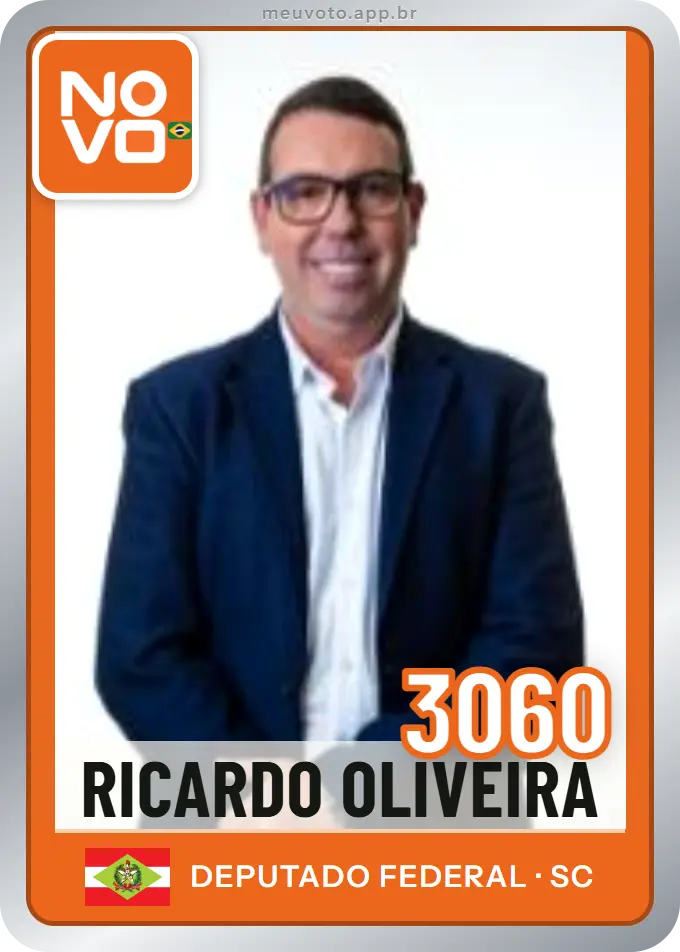 Carta de Ricardo Oliveira, número 3060, Novo