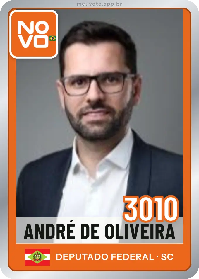 Carta de André de Oliveira, número 3010, Novo