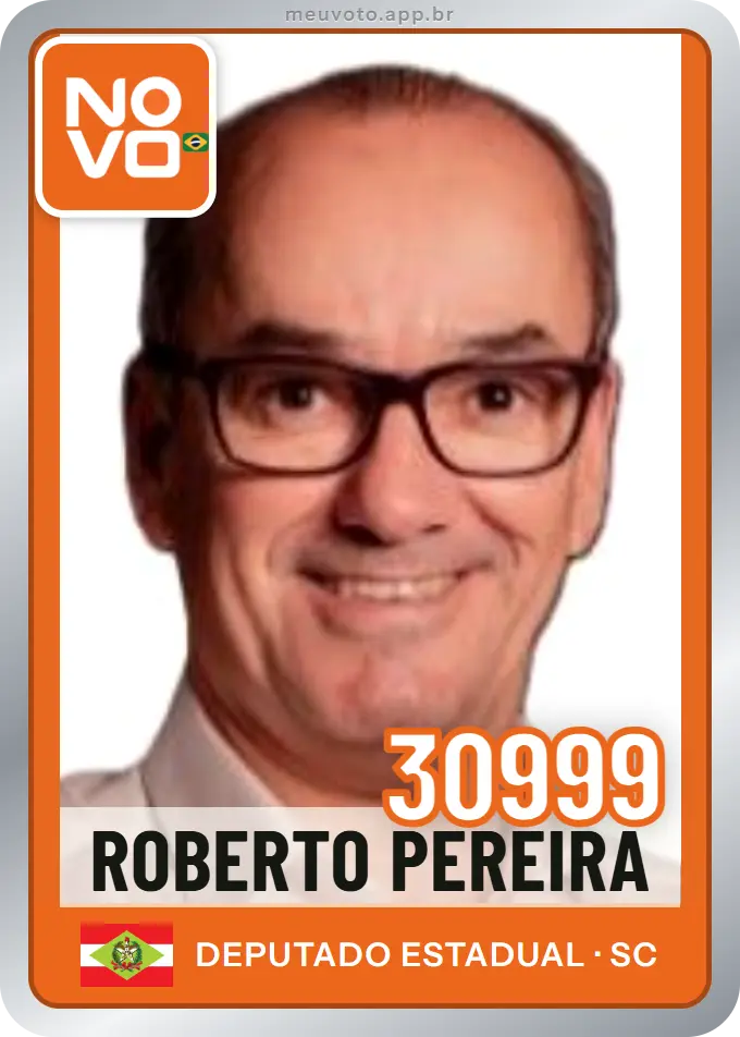 Carta de Roberto Pereira, número 30999, Novo