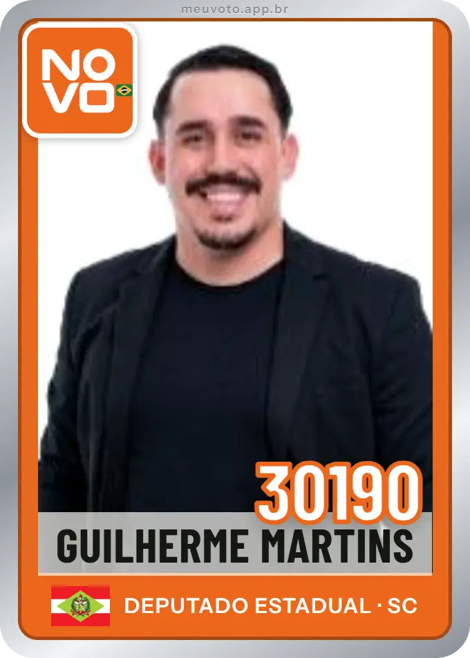 Carta de Guilherme Martins, número 30190, Novo