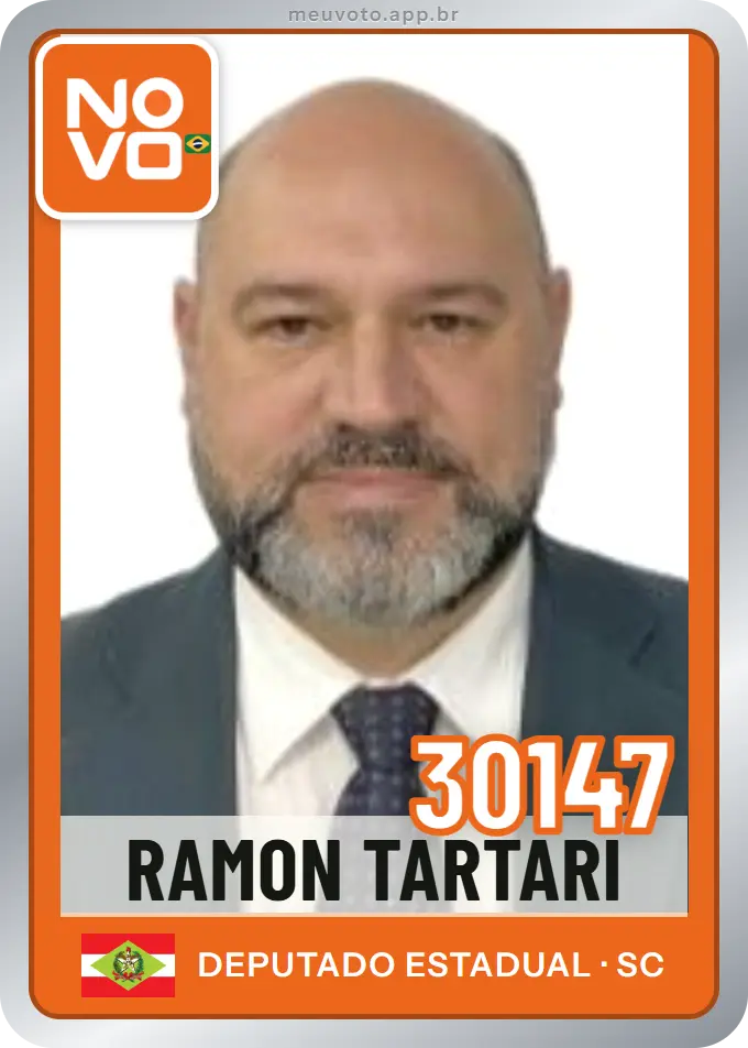 Carta de Ramon Tartari, número 30147, Novo