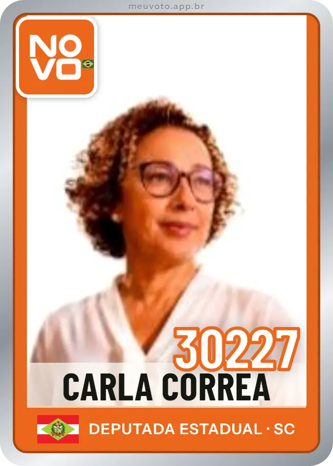 Carta de Carla Corrêa, número 30227, Novo
