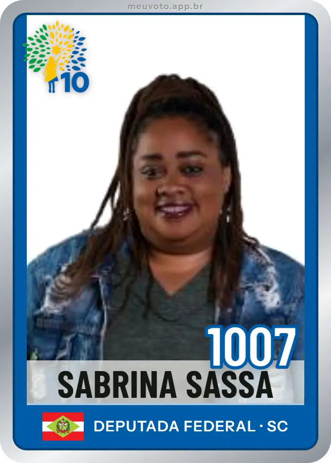 Carta de Sabrina Sassá, número 1007, Republicanos