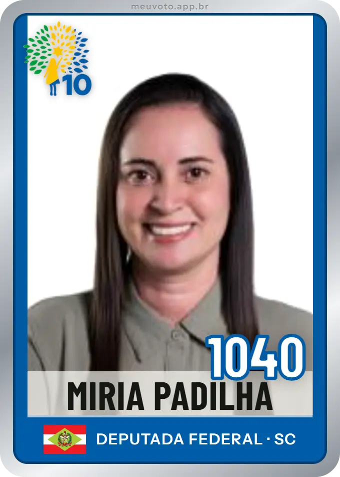 Carta de Miria Padilha, número 1040, Republicanos