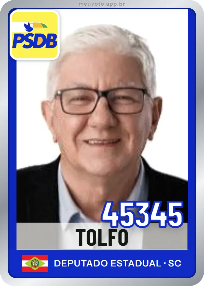 Carta de Tolfo, número 45345, PSDB