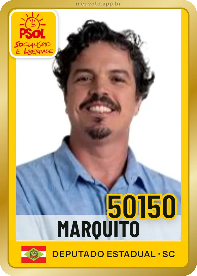 Carta de Marquito, número 50150, PSOL