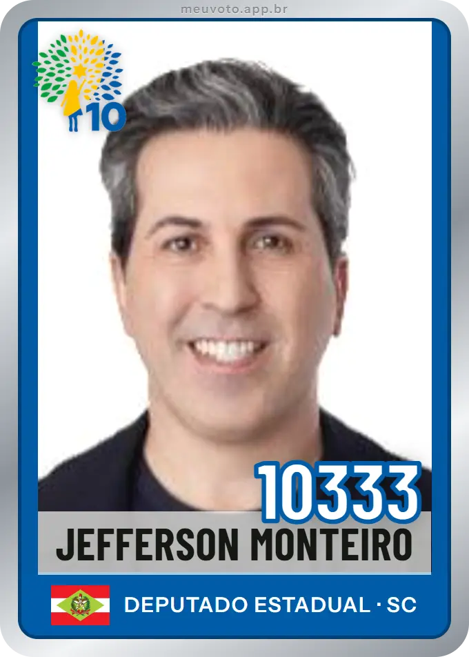 Carta de Jefferson Monteiro, número 10333, Republicanos