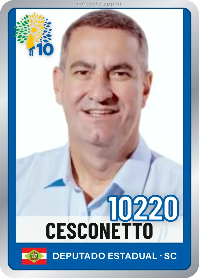 Carta de Cesconetto, número 10220, Republicanos