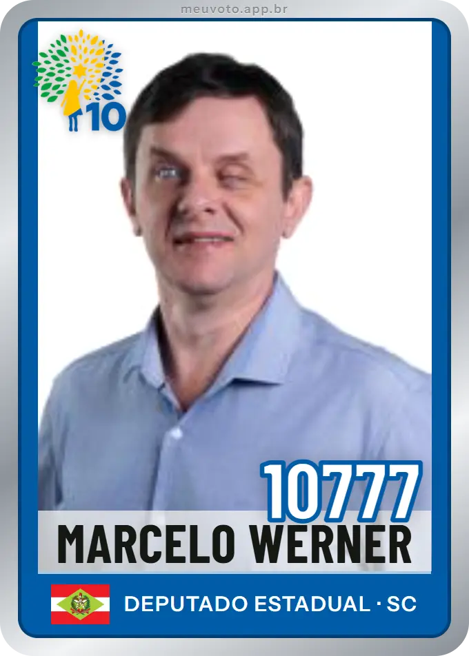 Carta de Marcelo Werner, número 10777, Republicanos