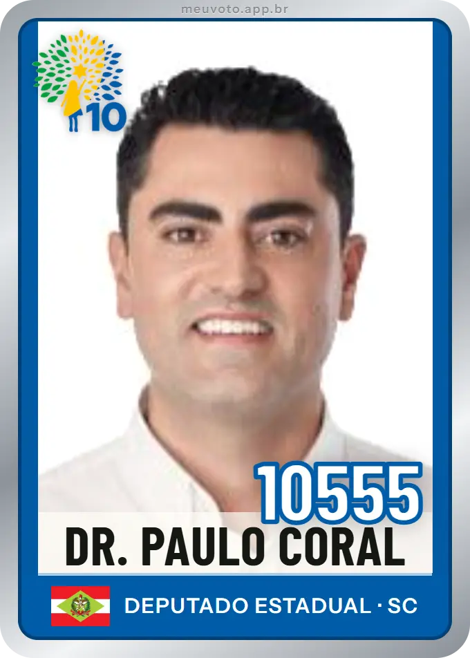 Carta de Dr. Paulo Coral, número 10555, Republicanos