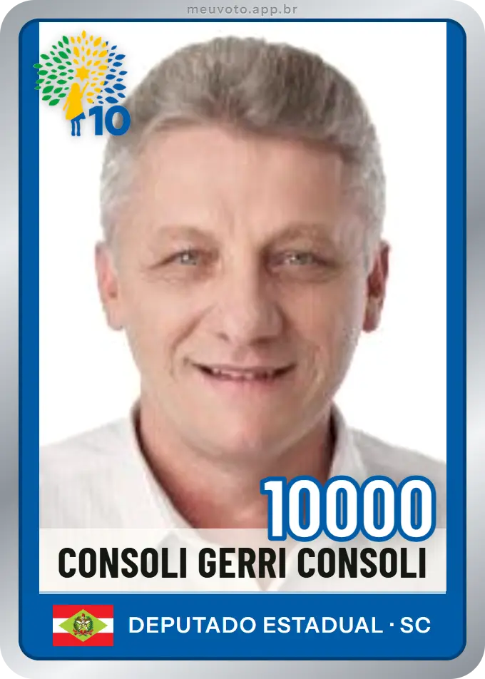 Carta de Consoli Gerri Consoli, número 10000, Republicanos