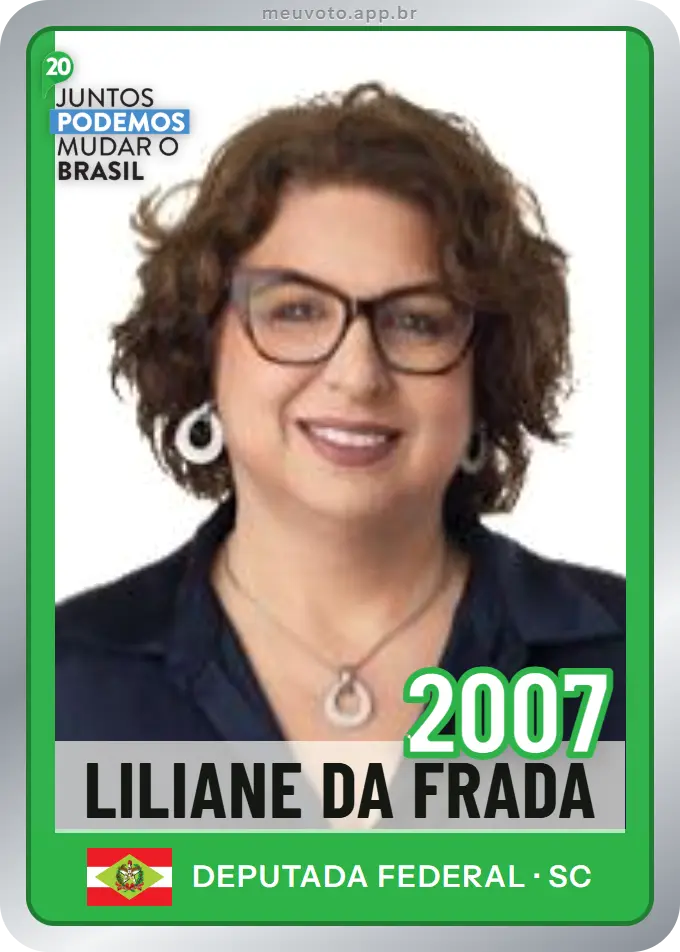 Carta de Liliane da Frada, número 2007, Podemos