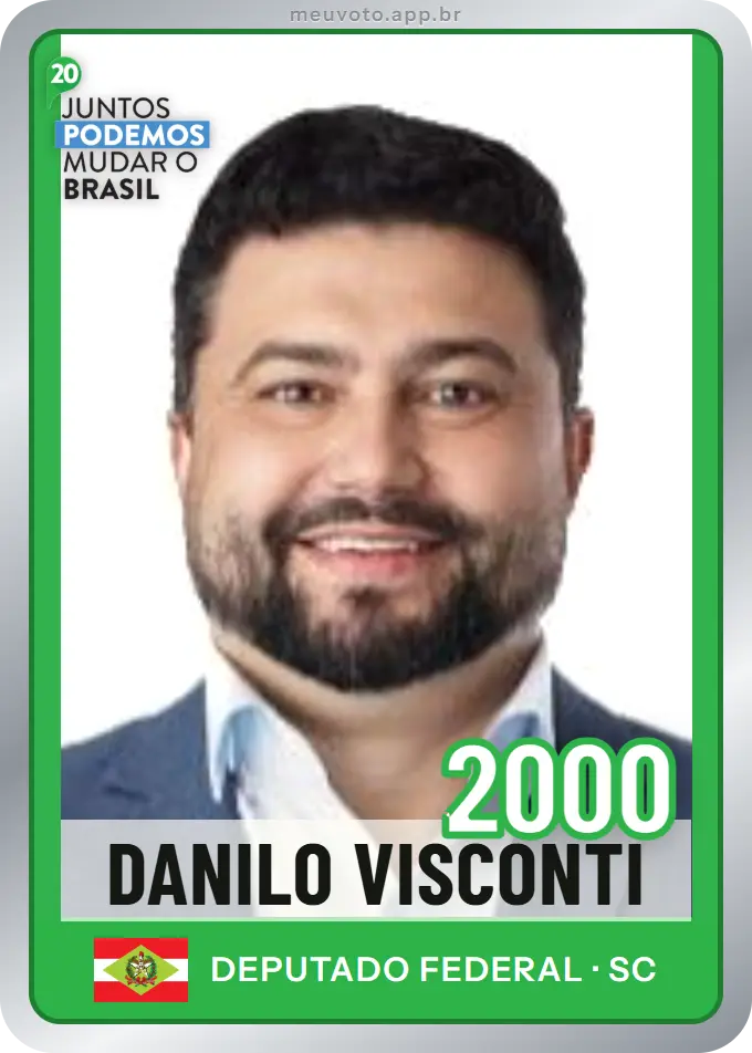 Carta de Danilo Visconti, número 2000, Podemos