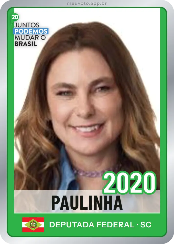 Carta de Paulinha, número 2020, Podemos