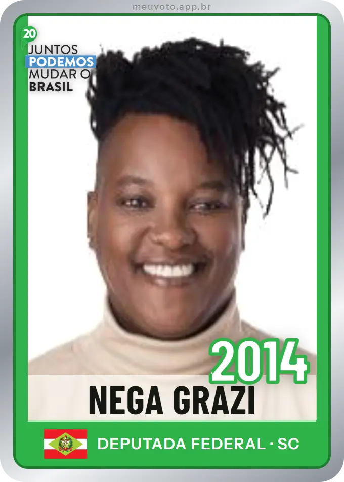 Carta de Nega Grazi, número 2014, Podemos
