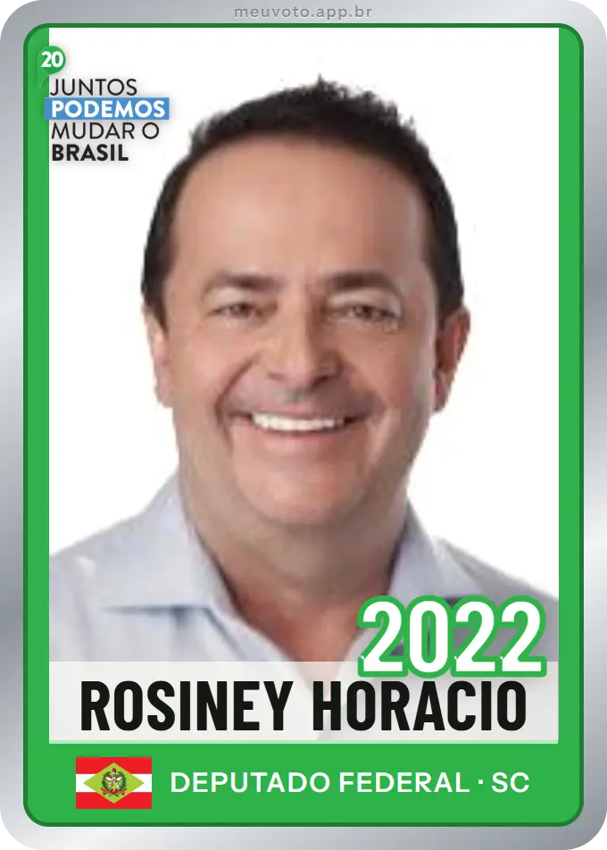 Carta de Rosiney Horacio, número 2022, Podemos