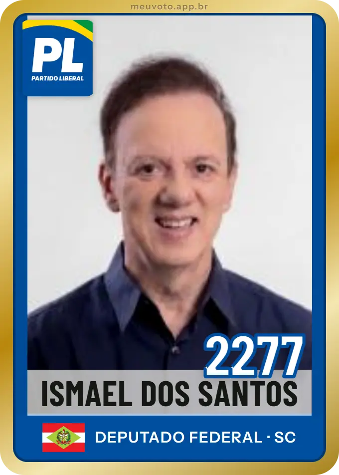Carta de Ismael dos Santos, número 2277, PL