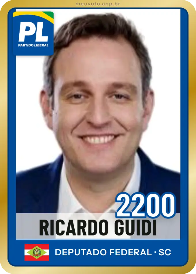 Carta de Ricardo Guidi, número 2200, PL