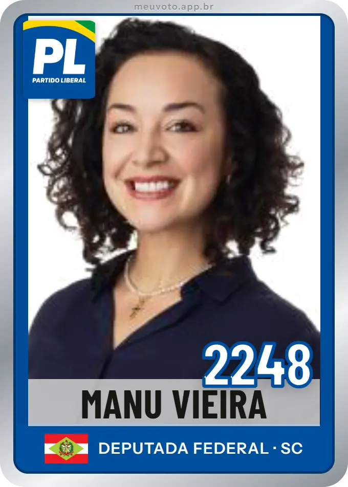 Carta de Manu Vieira, número 2248, PL
