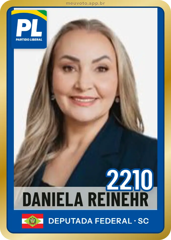Carta de Daniela Reinehr, número 2210, PL
