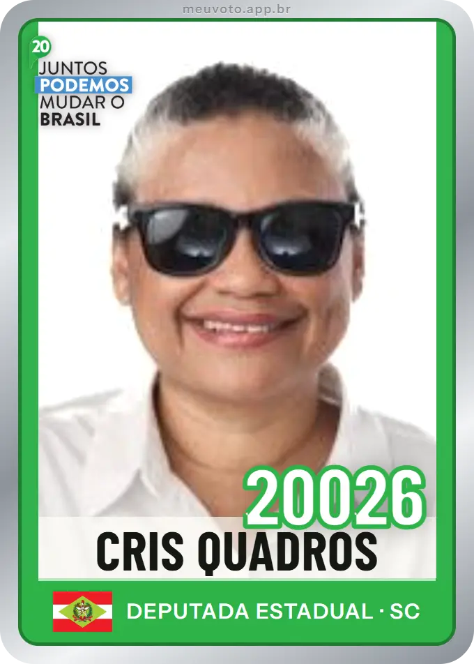 Carta de Cris Quadros, número 20026, Podemos