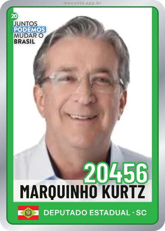 Carta de Marquinho Kurtz, número 20456, Podemos