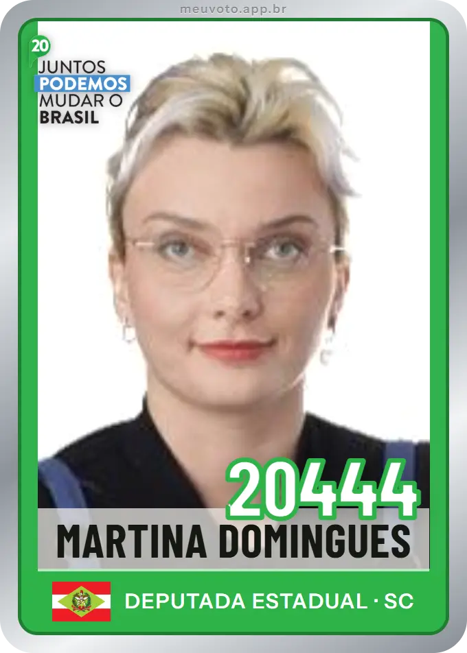 Carta de Martina Domingues, número 20444, Podemos