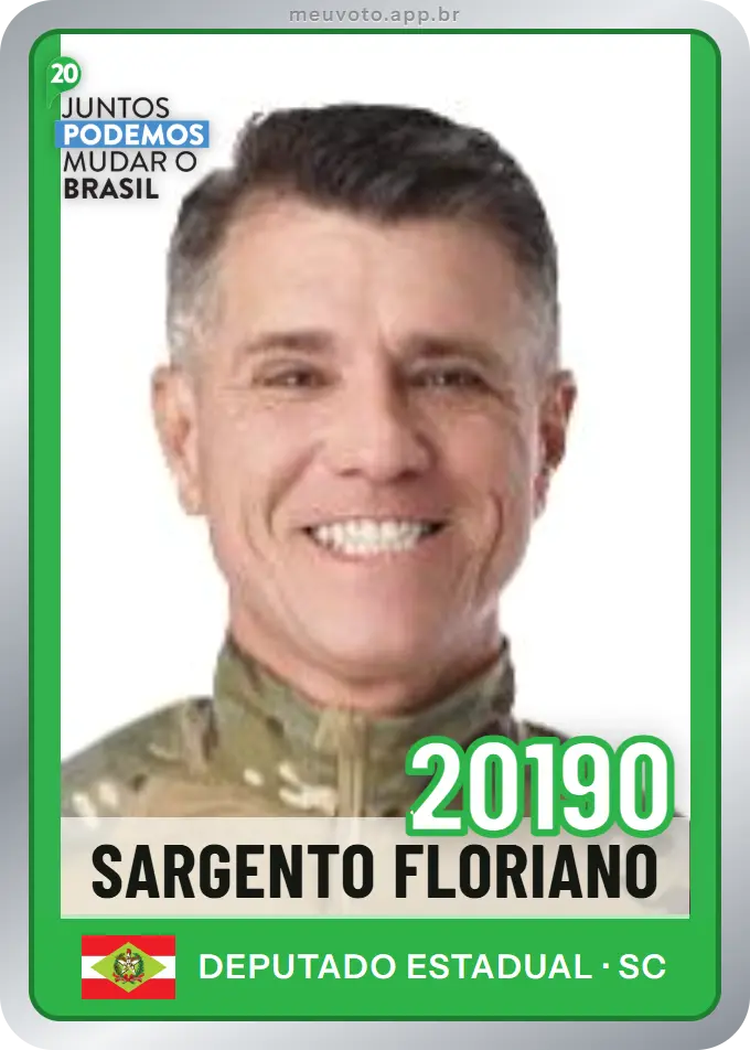 Carta de Sargento Floriano, número 20190, Podemos