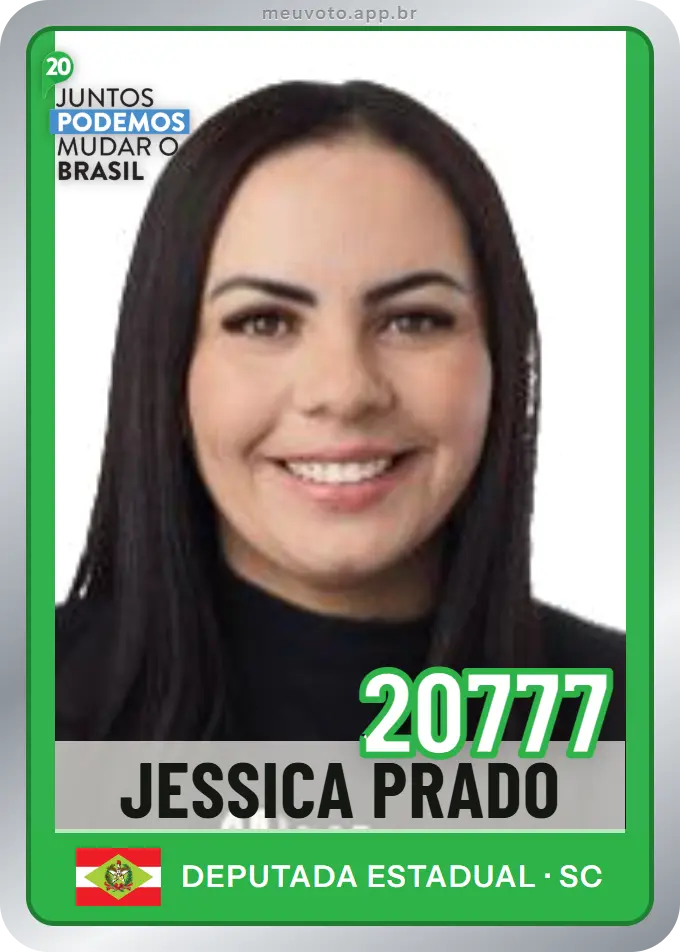 Carta de Jessica Prado, número 20777, Podemos