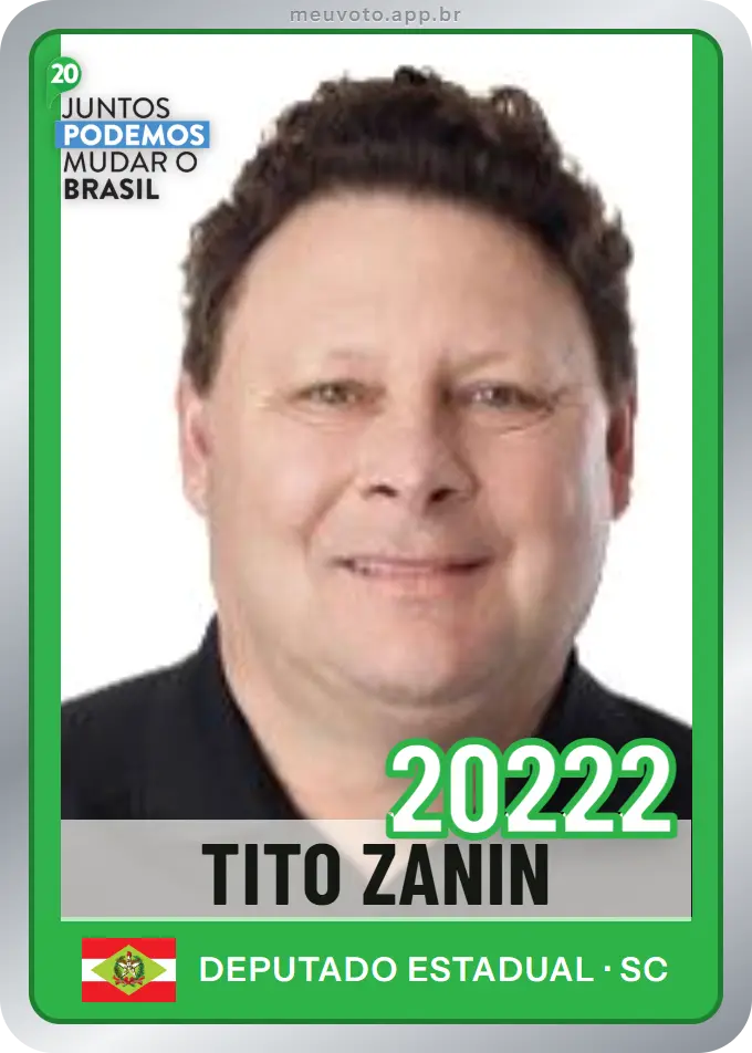 Carta de Tito Zanin, número 20222, Podemos