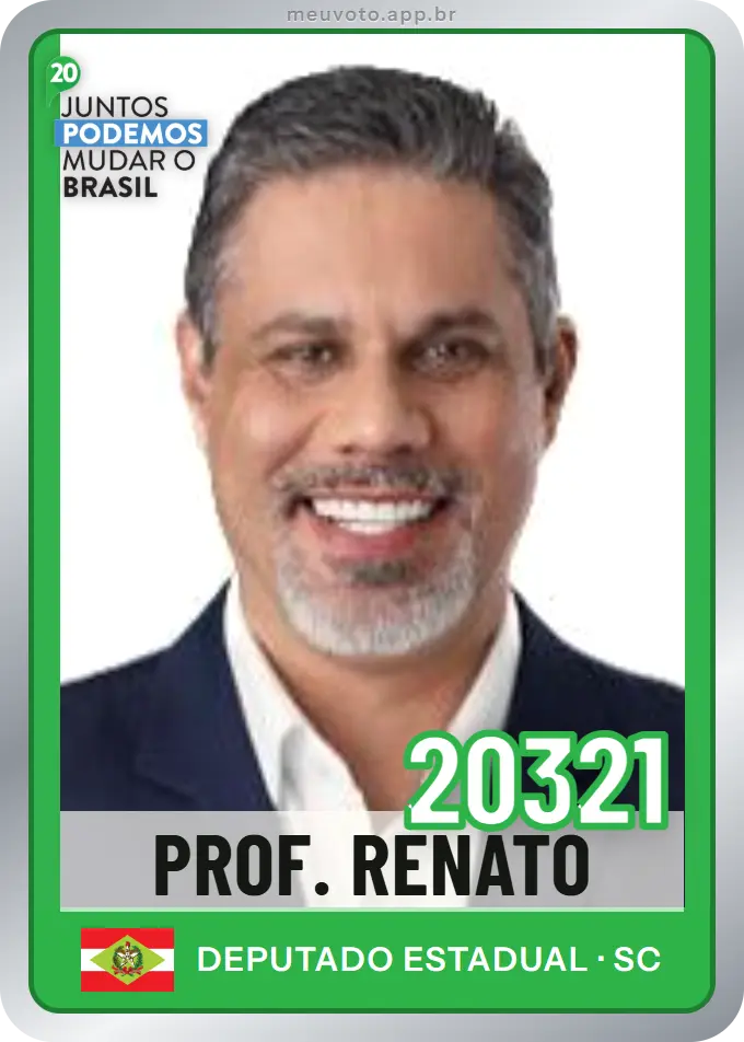 Carta de Prof. Renato, número 20321, Podemos