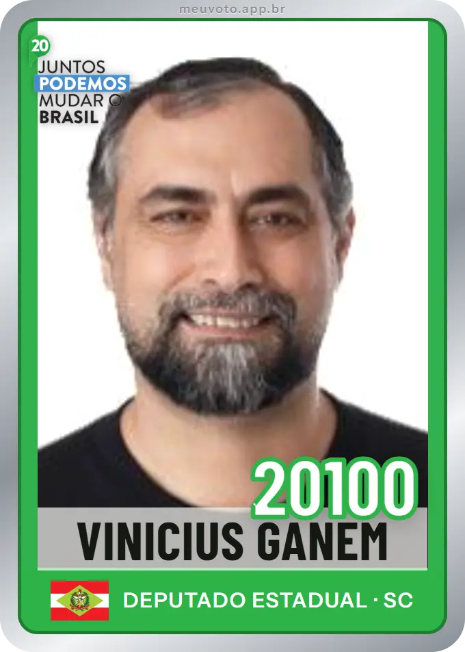 Carta de Vinicius Ganem, número 20100, Podemos