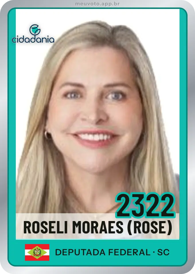 Carta de Roseli Moraes (rose), número 2322, Cidadania