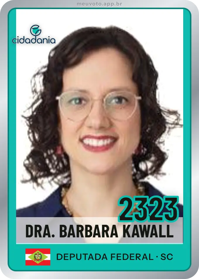 Carta de Dra. Barbara Kawall, número 2323, Cidadania