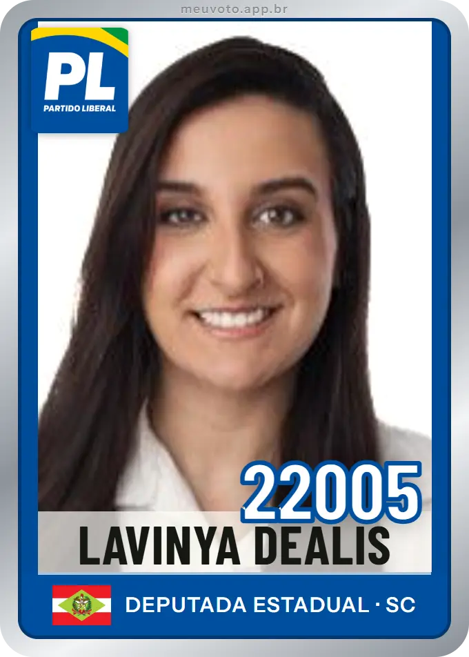 Carta de Lavinya Dealis, número 22005, PL