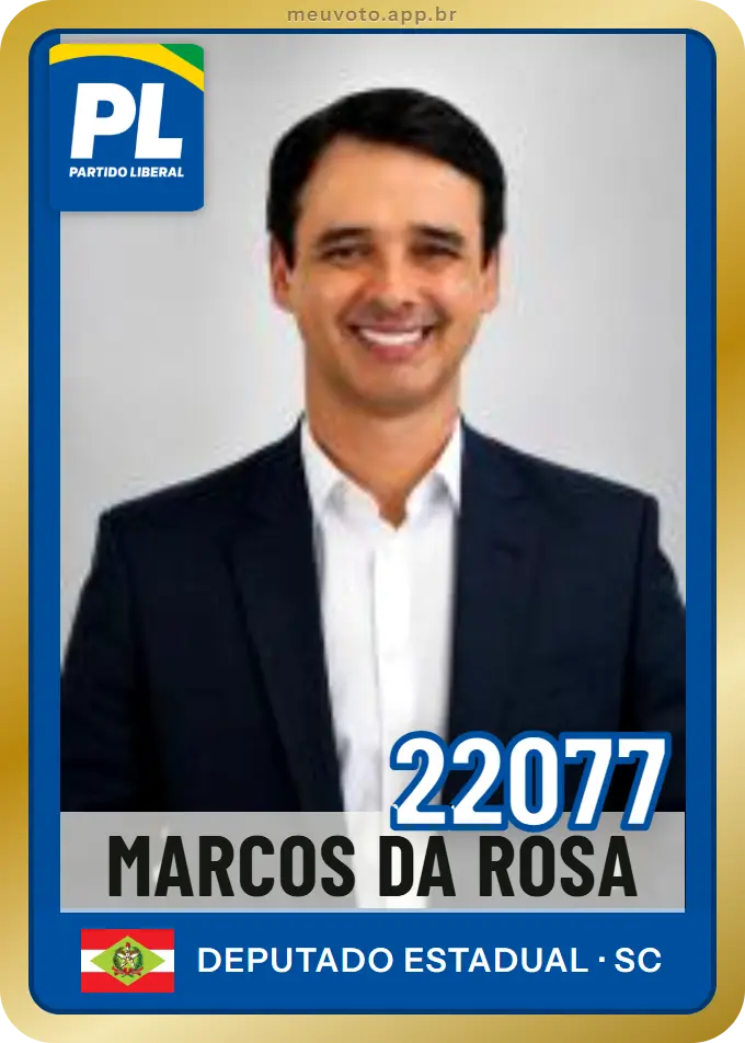 Carta de Marcos da Rosa, número 22077, PL