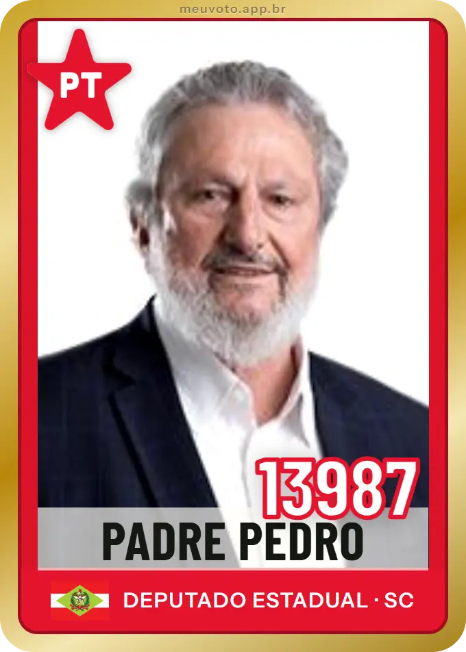Carta de Padre Pedro, número 13987, PT