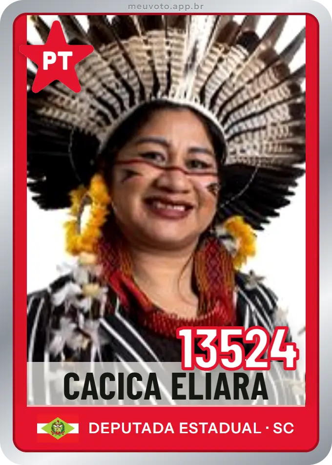 Carta de Cacica Eliara, número 13524, PT